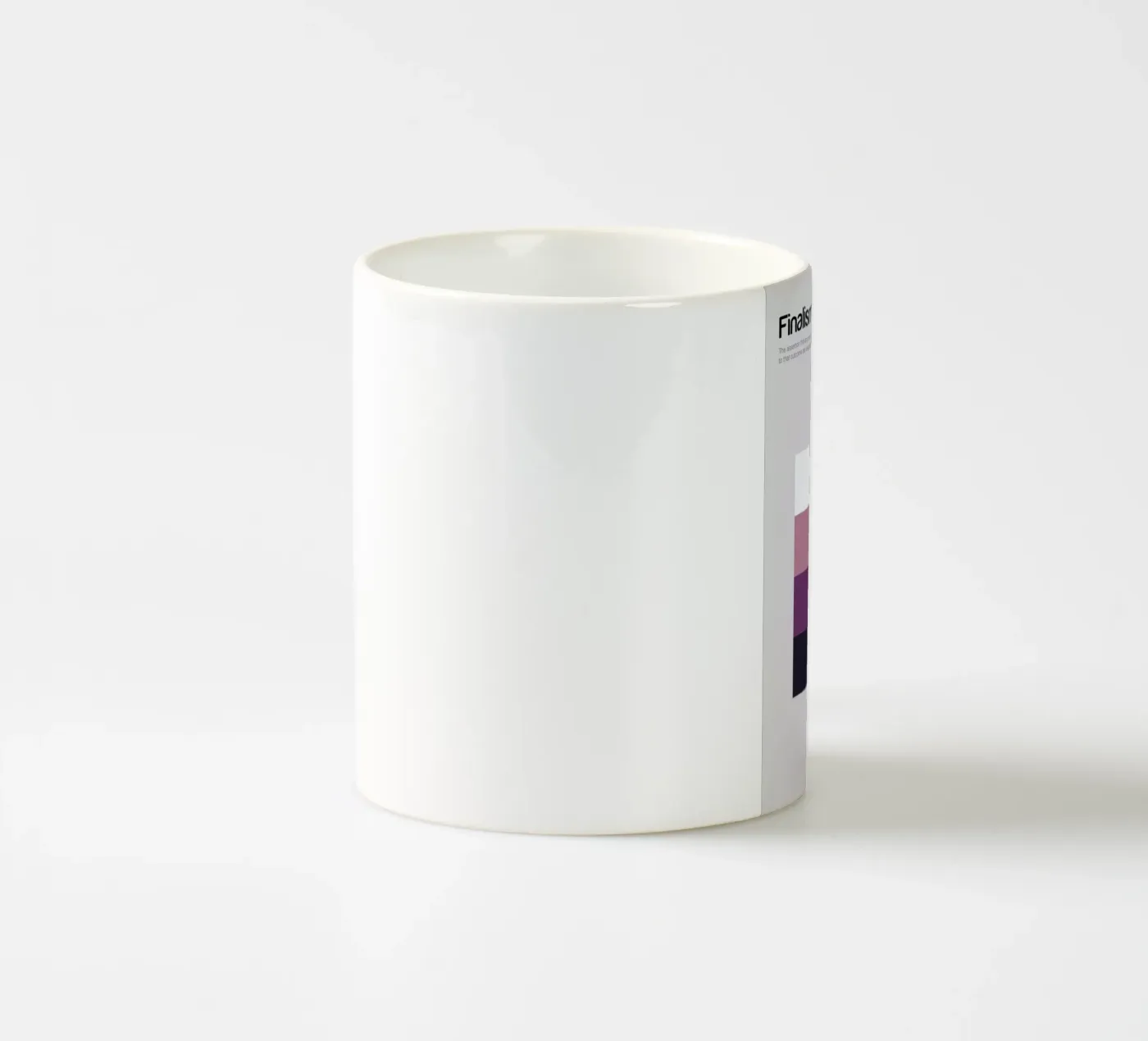 Finalism ceramic mug by Genís Carreras