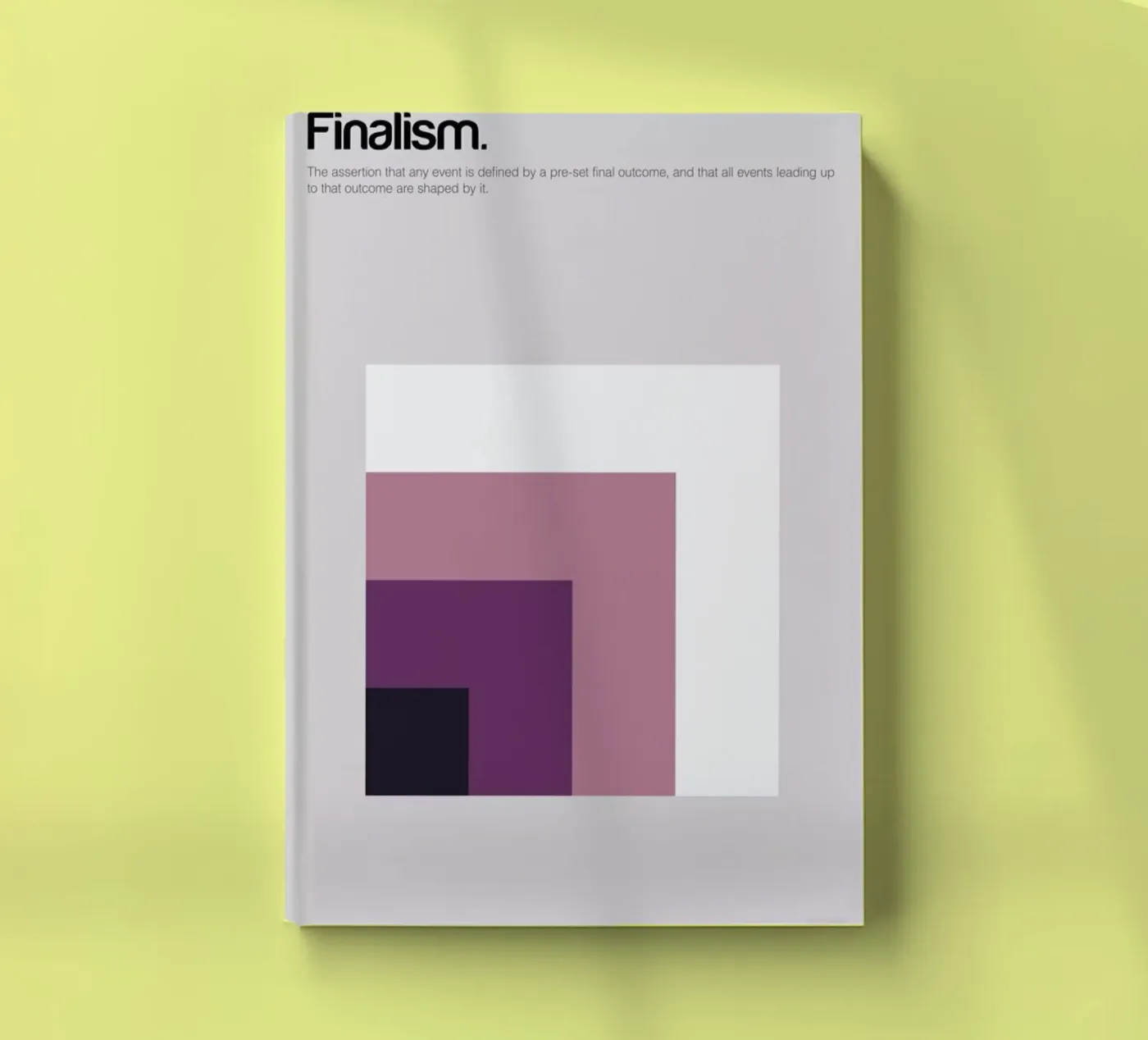 Finalism notebook by Genís Carreras