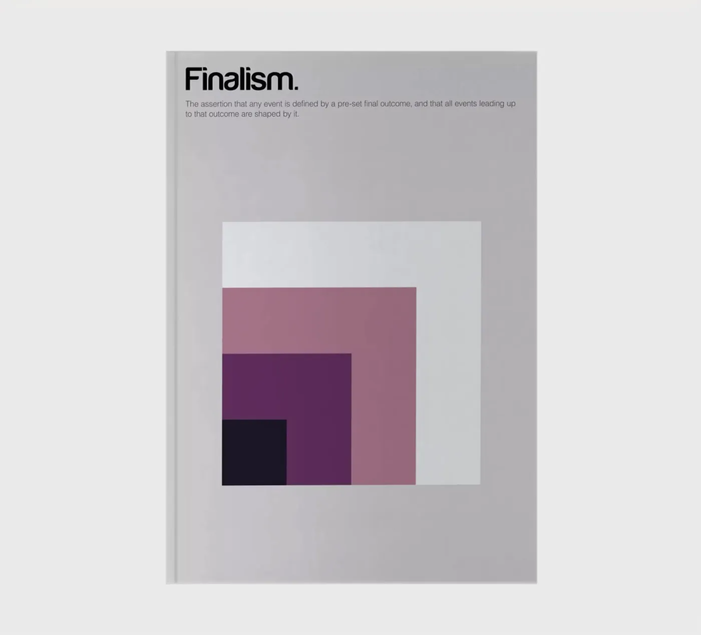 Finalism notebook by Genís Carreras