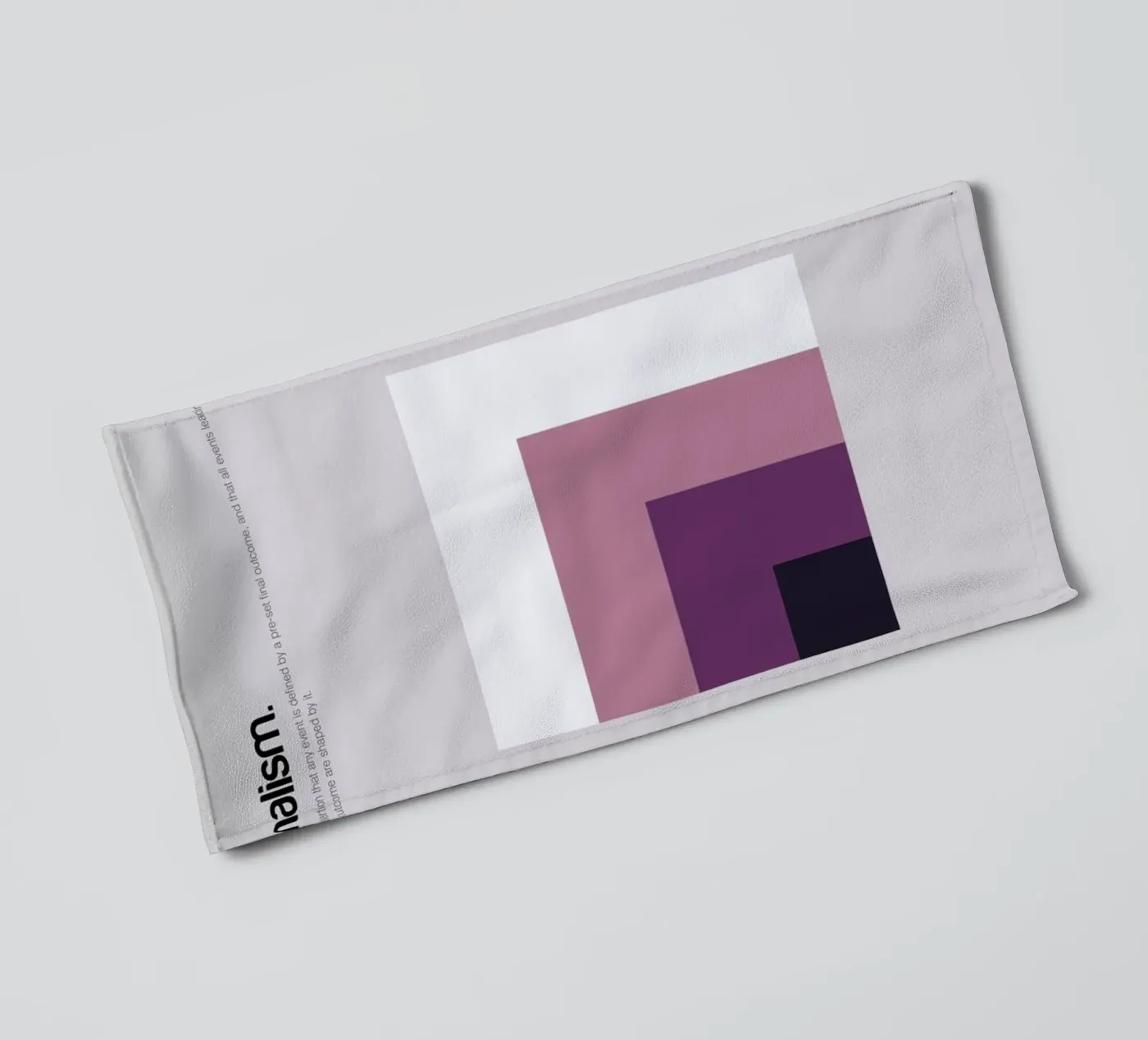 Finalism badhanddoek van Genís Carreras
