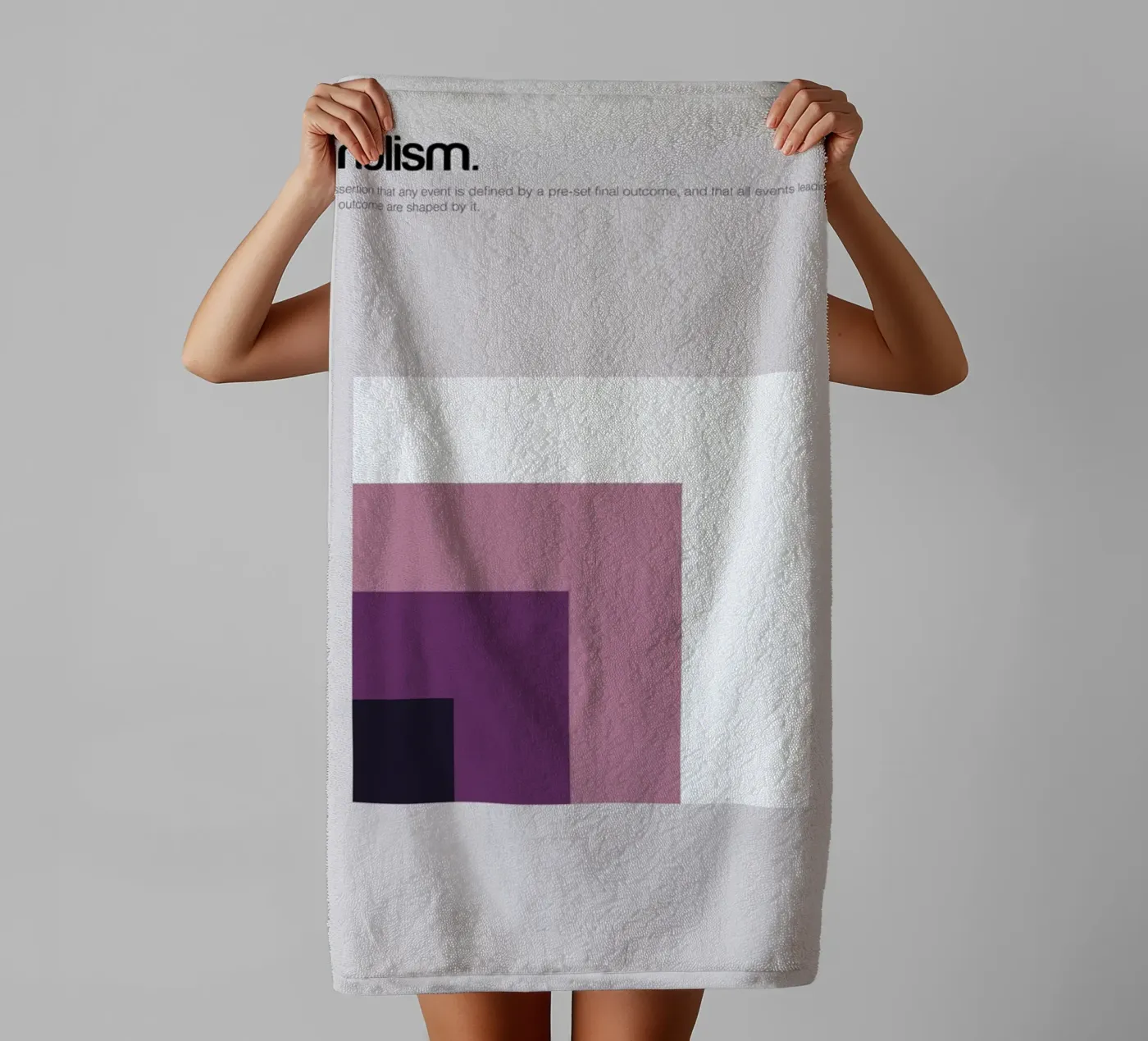 Finalism Handtuch von Genís Carreras