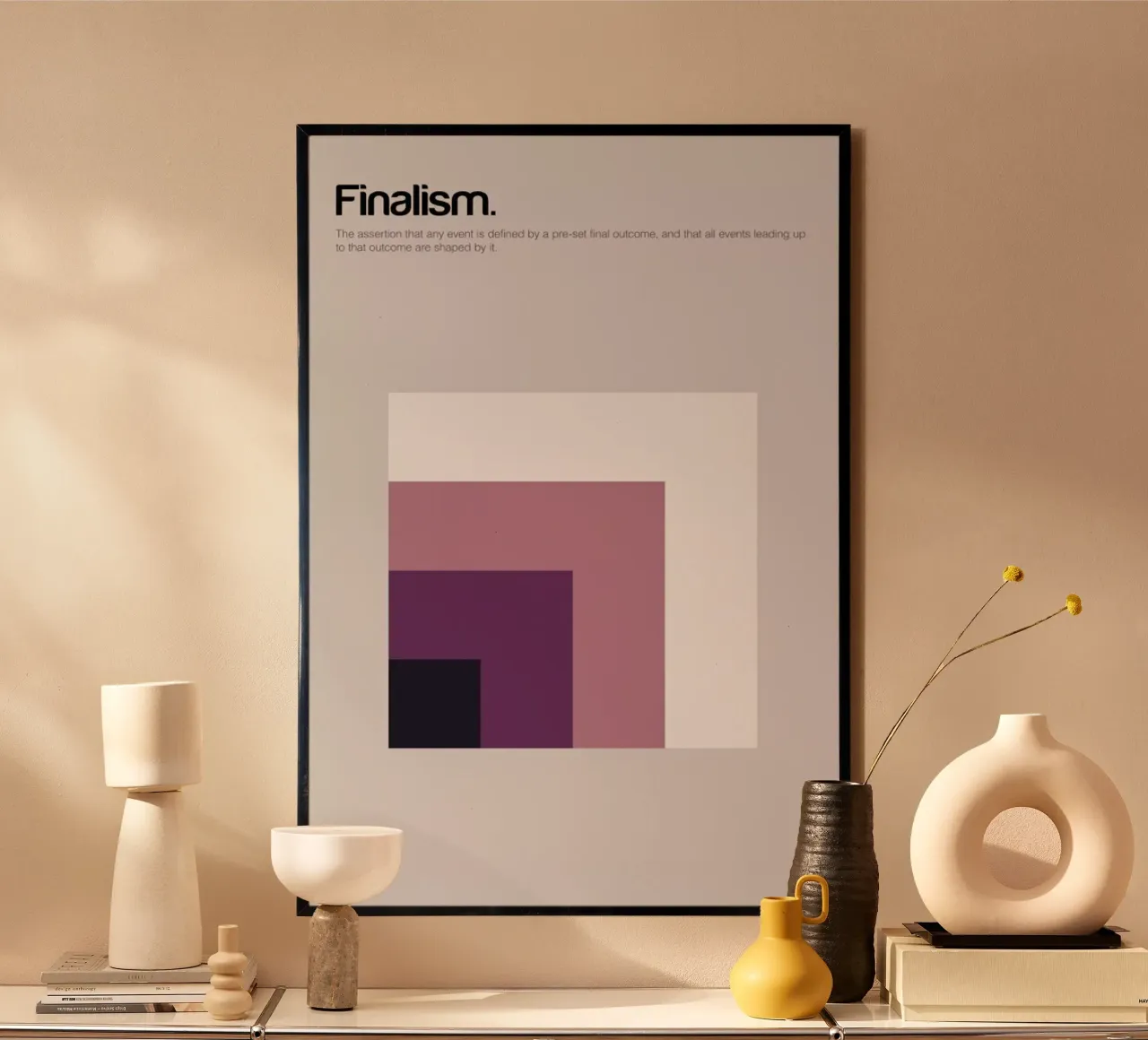 Finalism poster de Genís Carreras