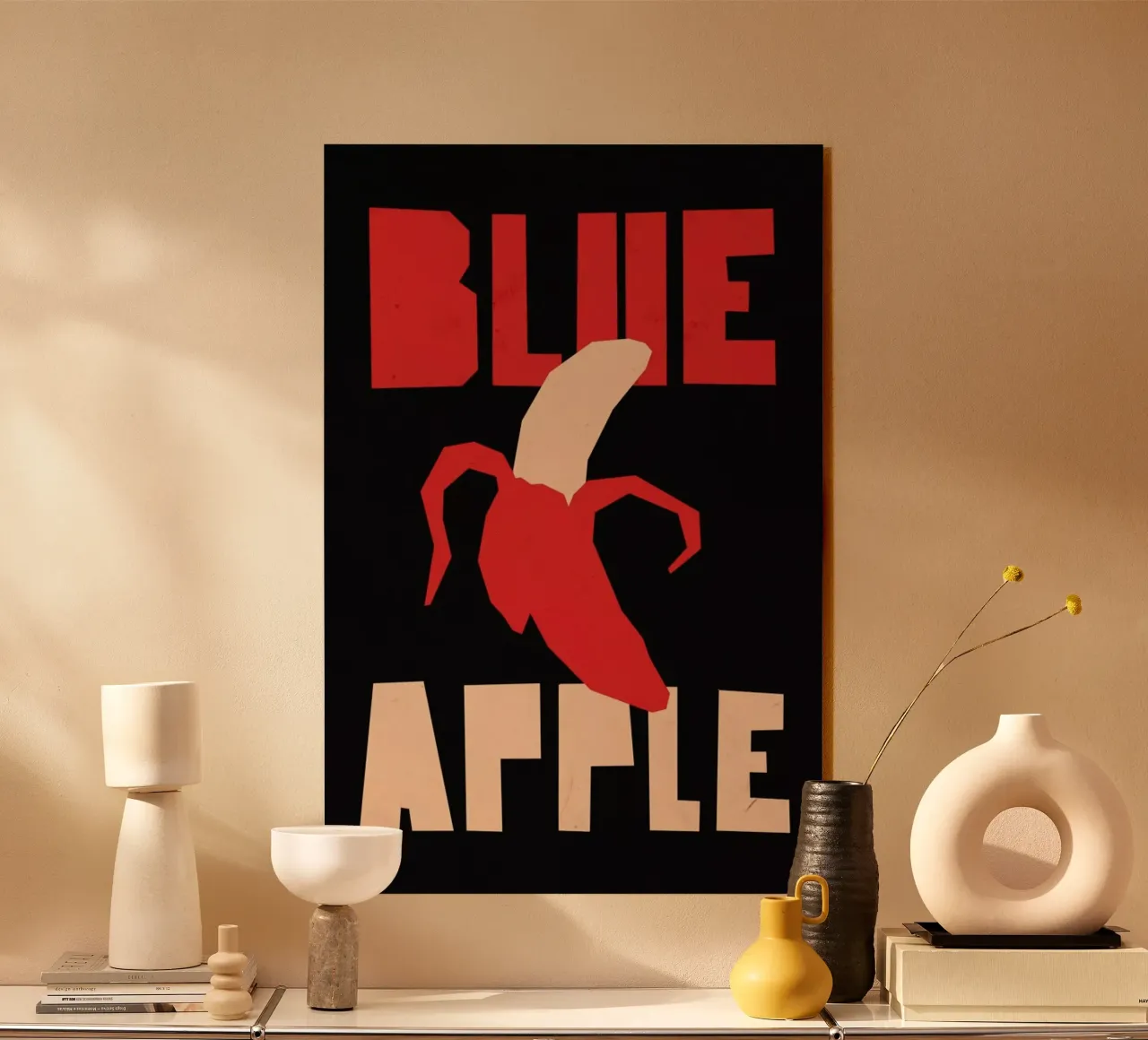 Blue orange plexiglass da Yetiland