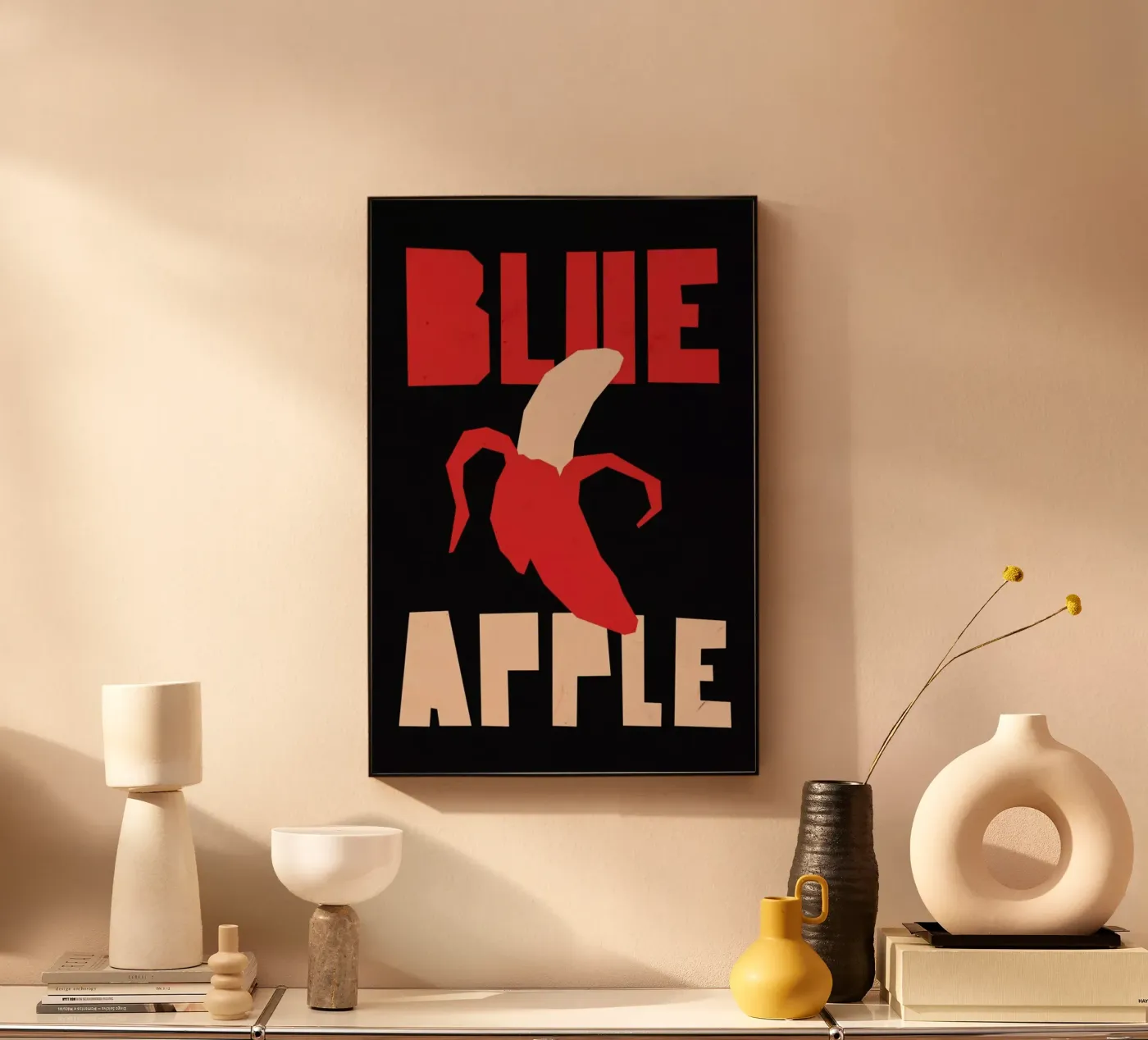 Blue orange forex plate by Yetiland
