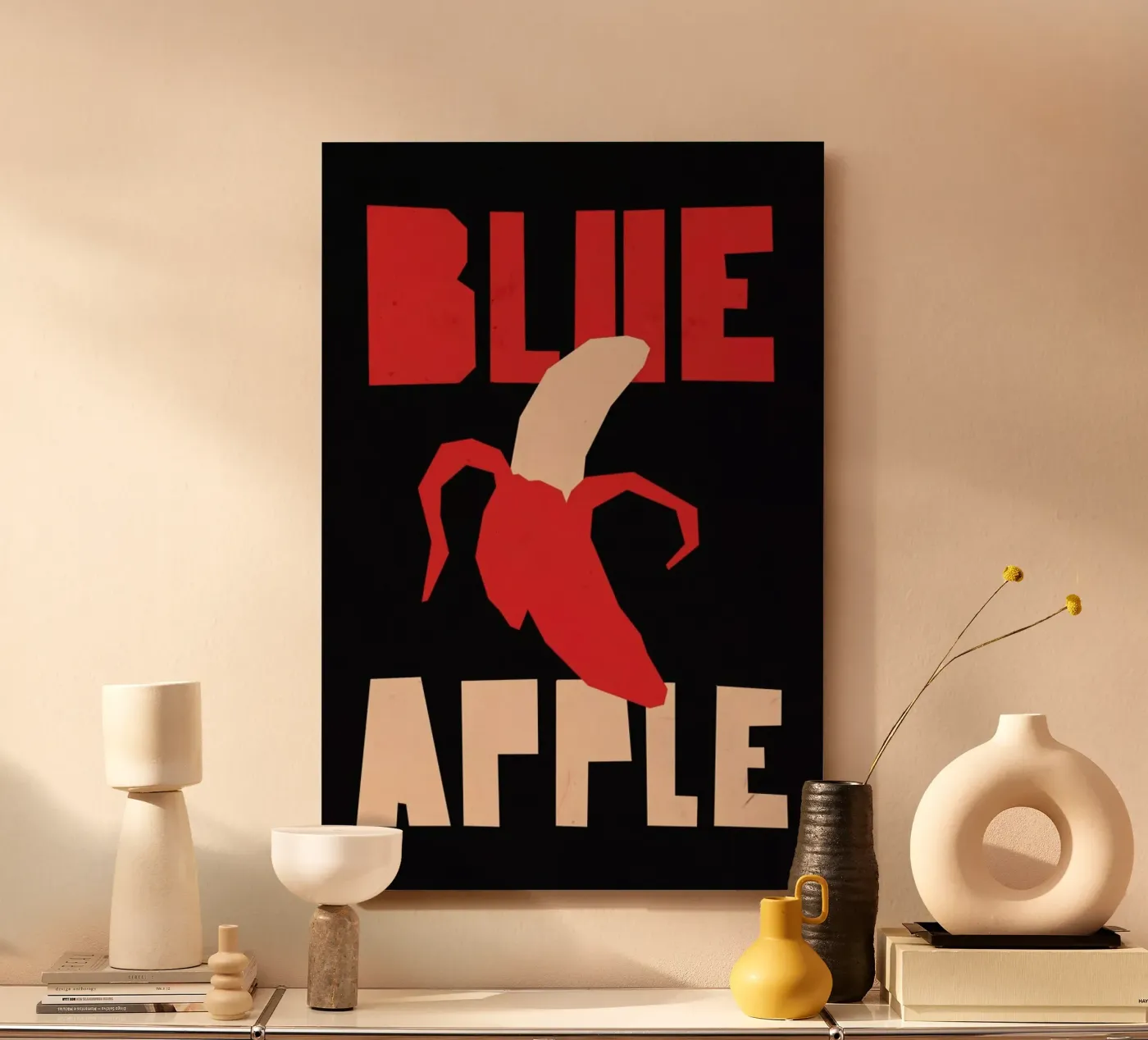 Blue orange forex plate by Yetiland
