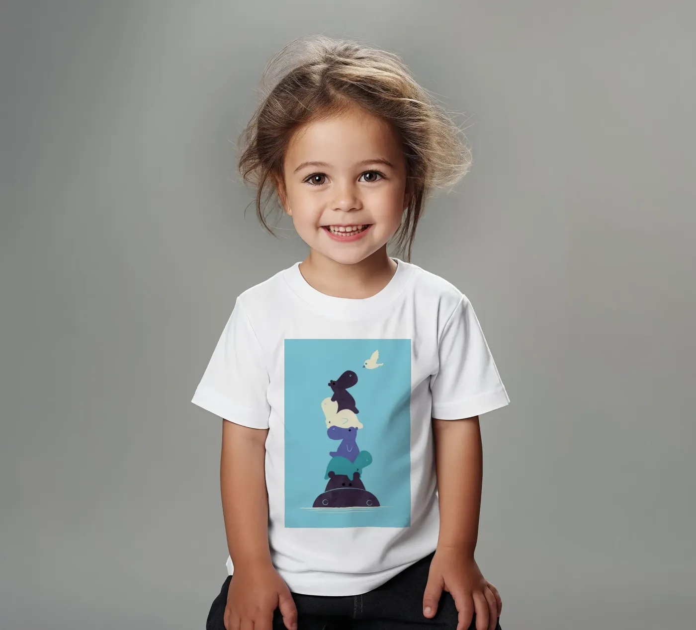 Birdie t-shirt bambini da Jay Fleck
