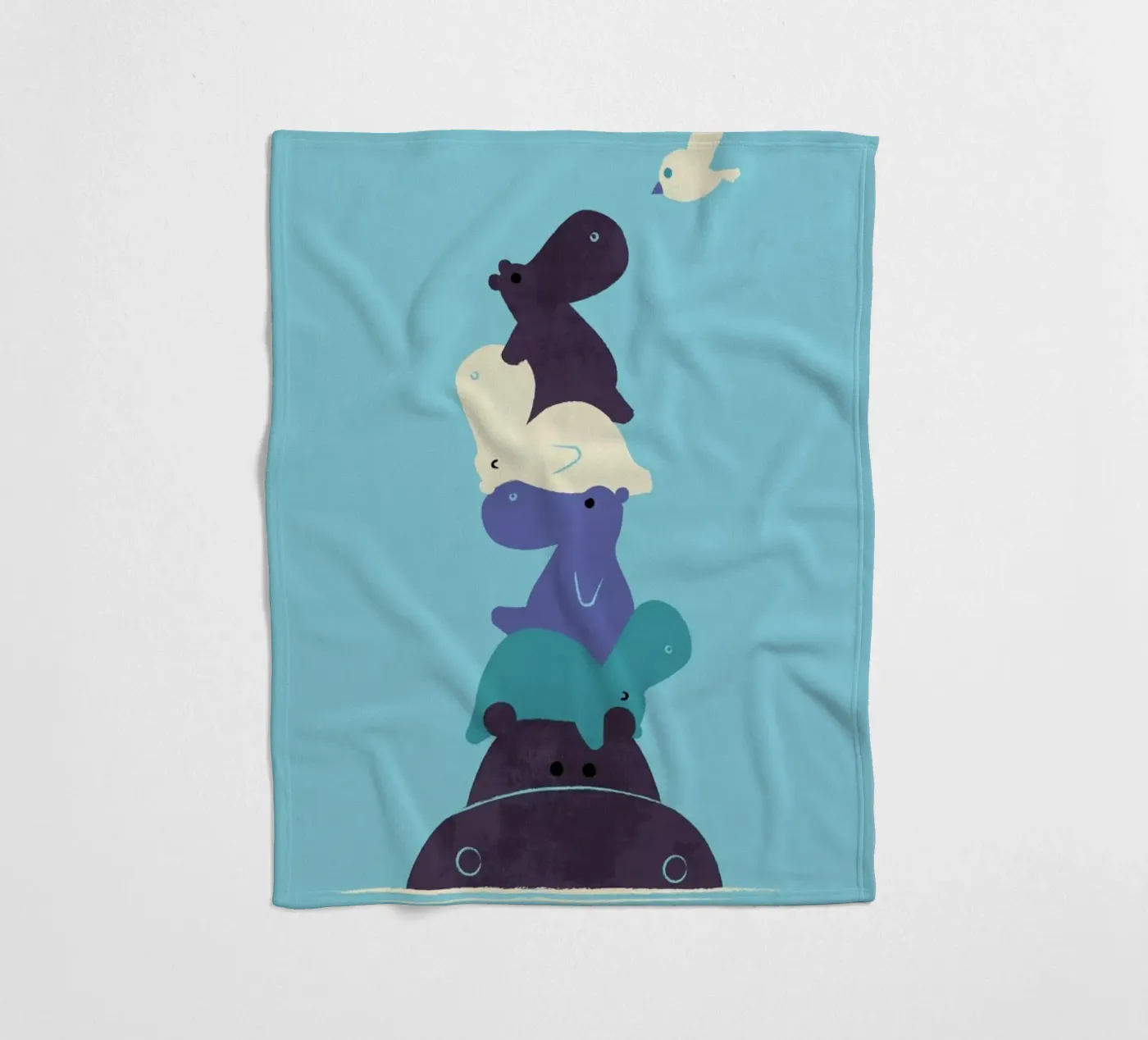 Birdie Fleecedecke von Jay Fleck