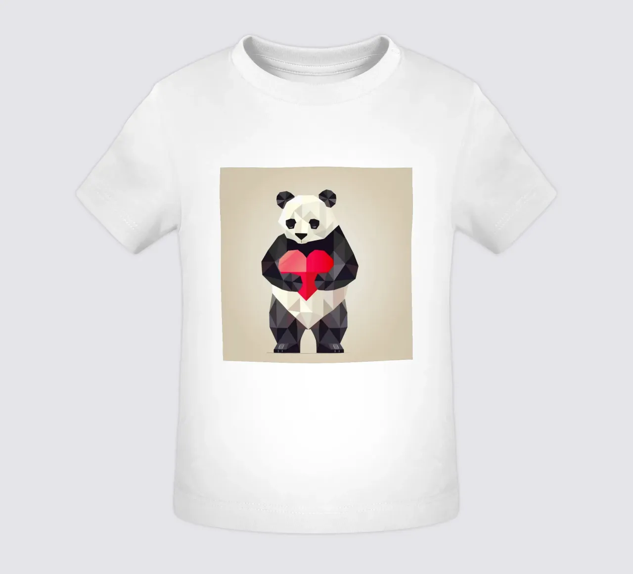 Panda con cuore - un simbolo di amore e armonia maglietta neonato da namosh