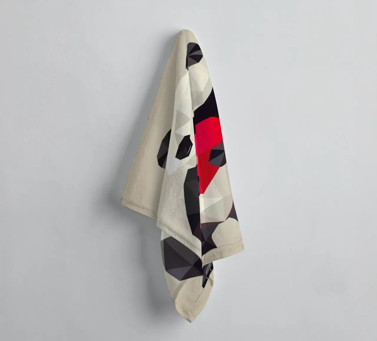 Panda avec cœur - Un symbole d'amour et d'harmonie serviette de bain de namosh
