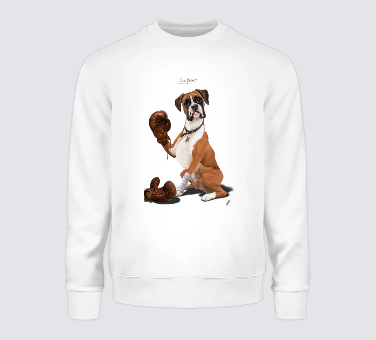 The Boxer (Titled) felpa da Rob Art | Illustration