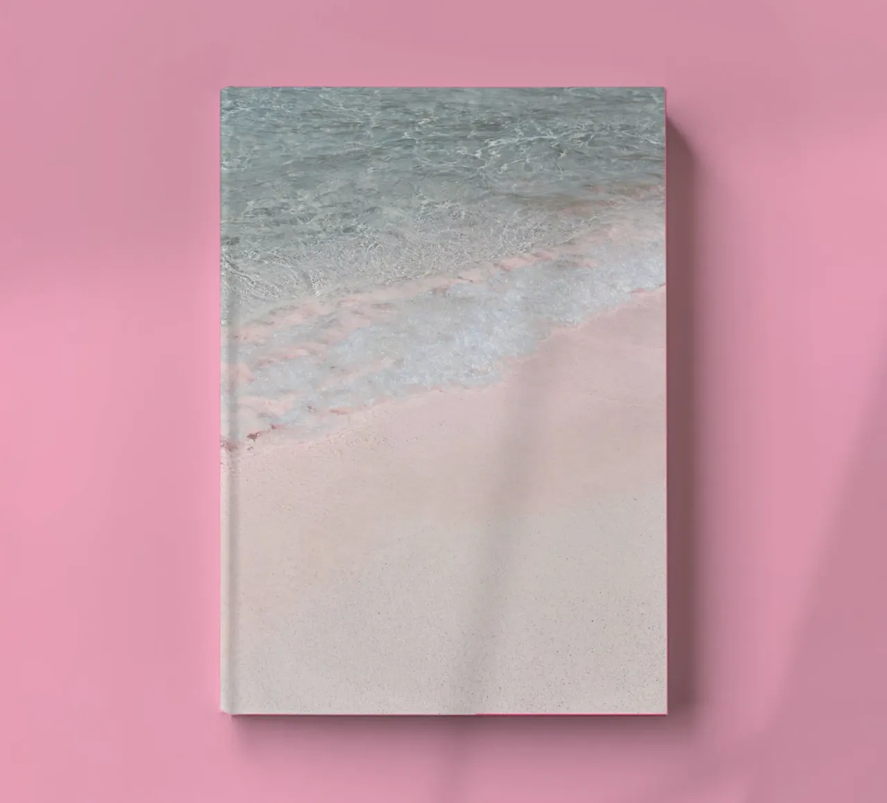 Pink Beach notebook by Henrike Schenk Photography