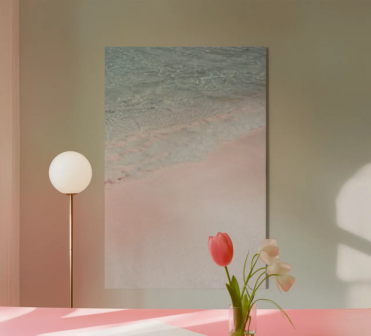 Spiaggia Rosa plexiglass da Henrike Schenk Photography