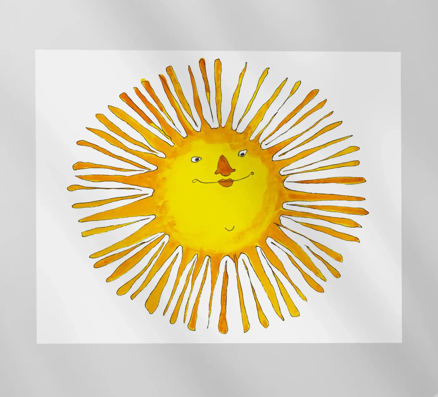 Die Sonne scheint pellicola backlit da Face & Content