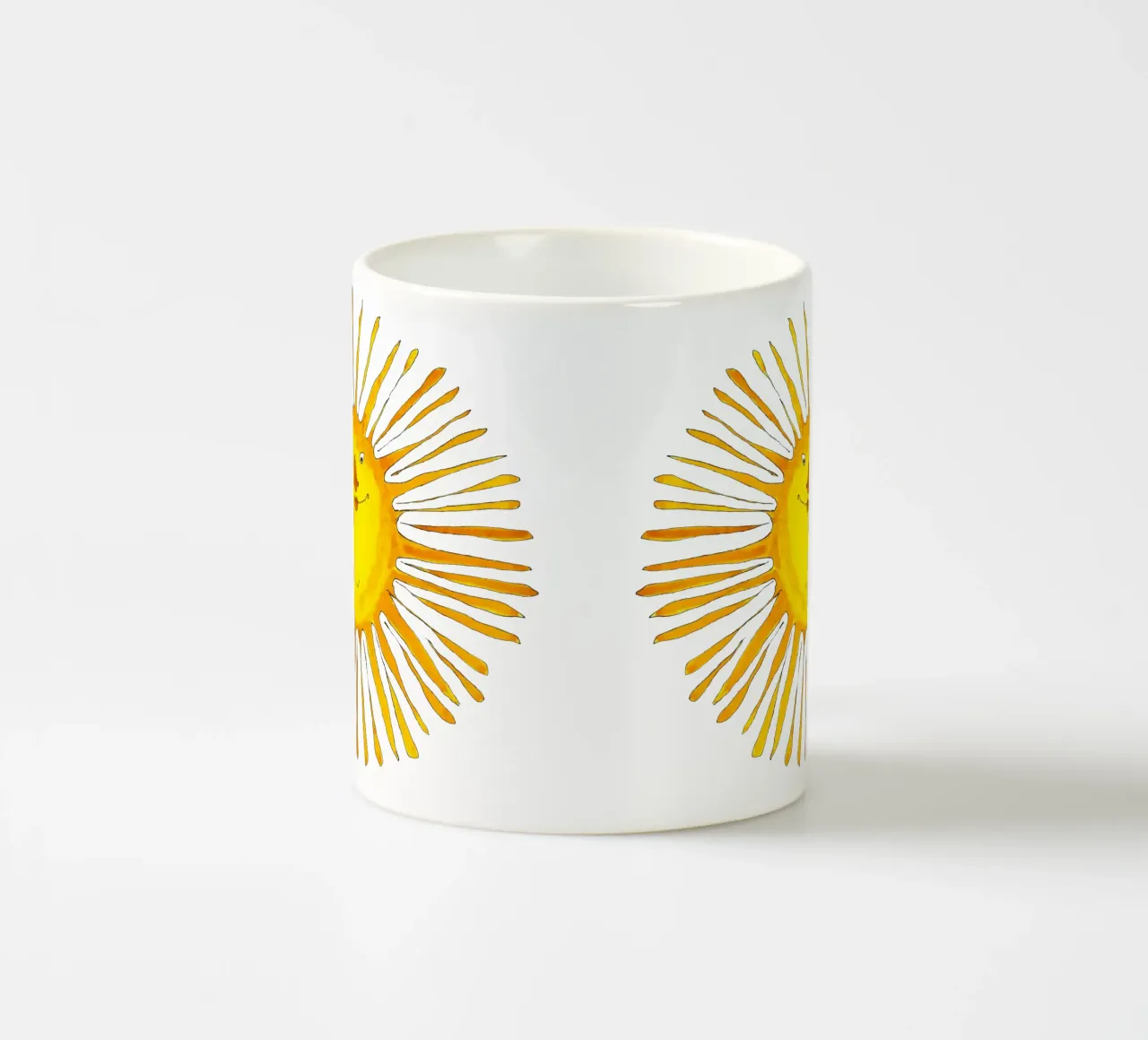 Die Sonne scheint tazza in ceramica da Face & Content