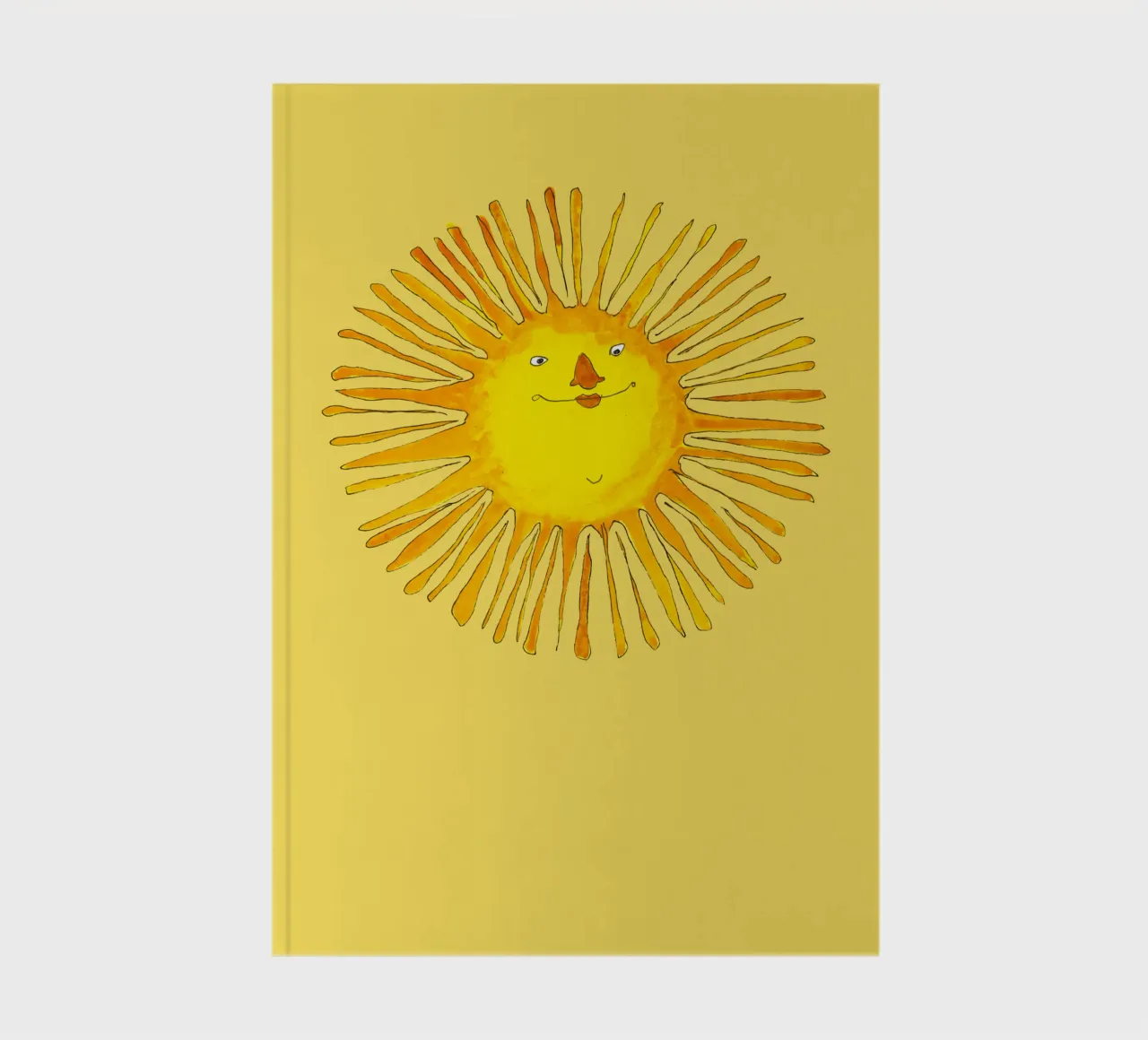 Die Sonne scheint notebook by Face & Content