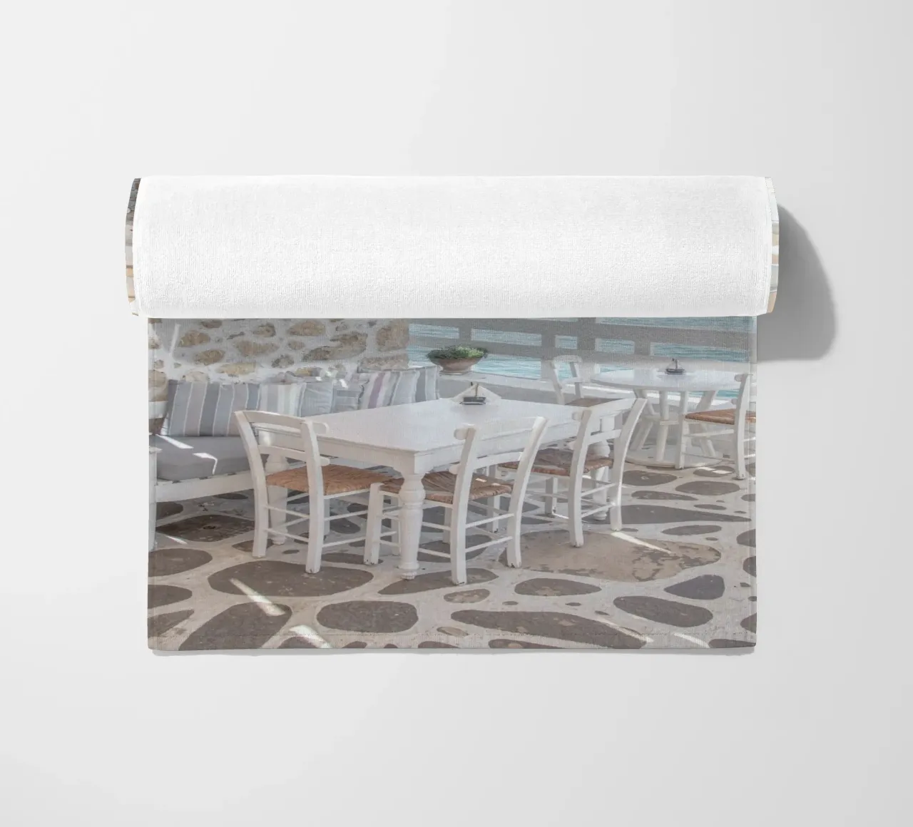 Terrazza greca telo mare da Henrike Schenk Photography