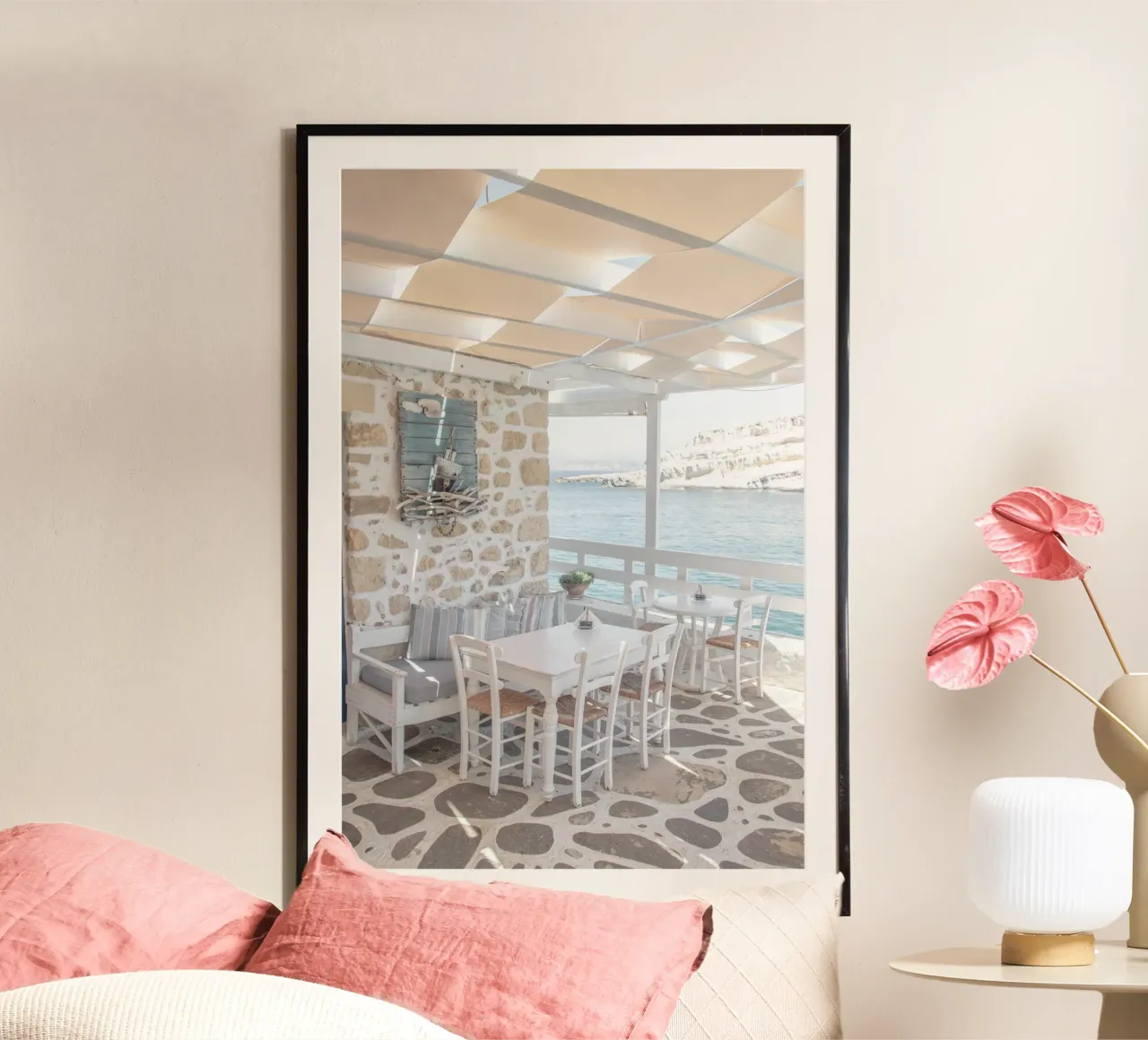 Terrazza greca poster da Henrike Schenk Photography