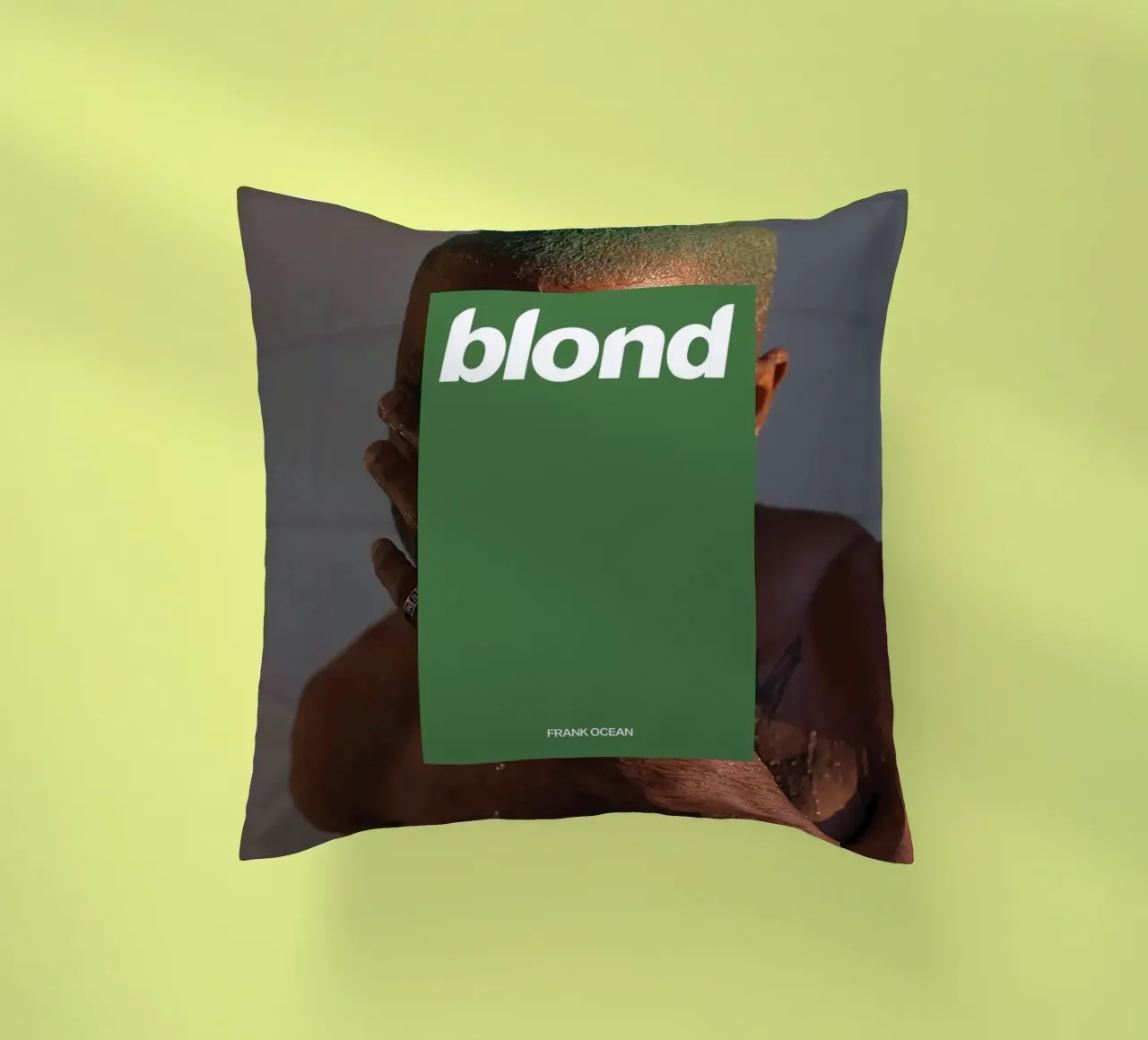 Blond / Music By Frank Ocean cuscino da Attaboy Dsgn