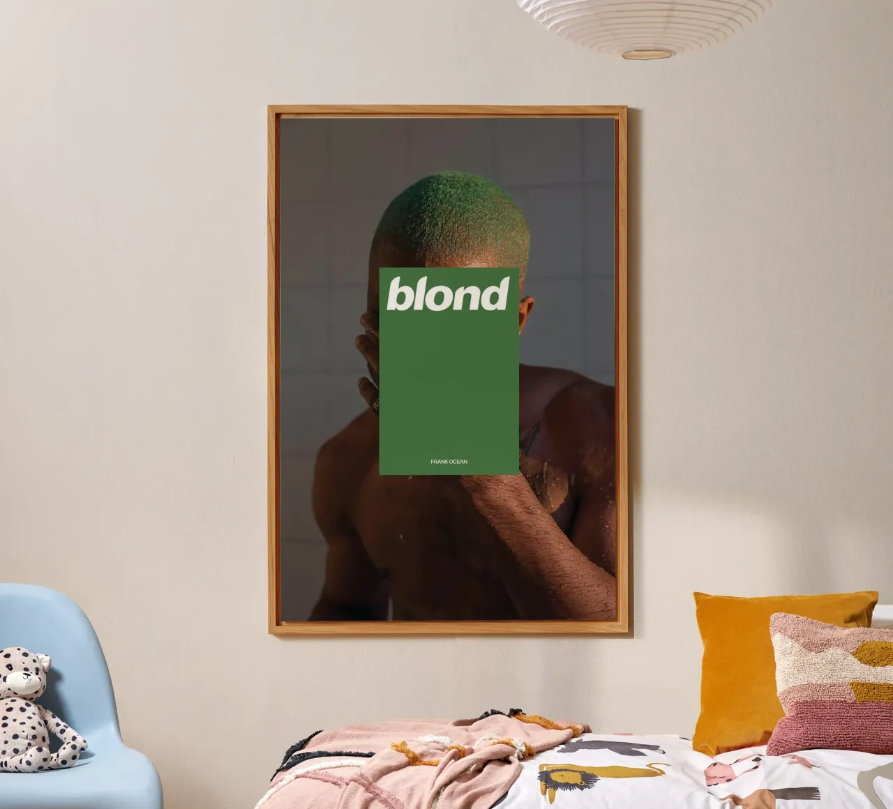 Blond / Music By Frank Ocean alluminio dibond da Attaboy Dsgn