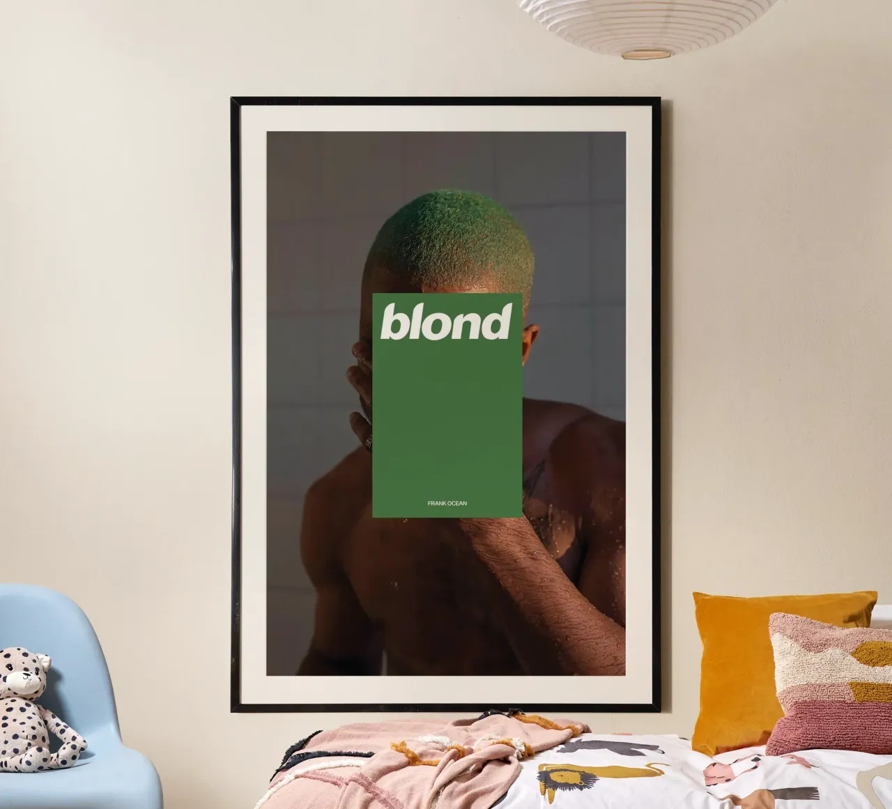 Blond / Music By Frank Ocean carta hahnemühle da Attaboy Dsgn