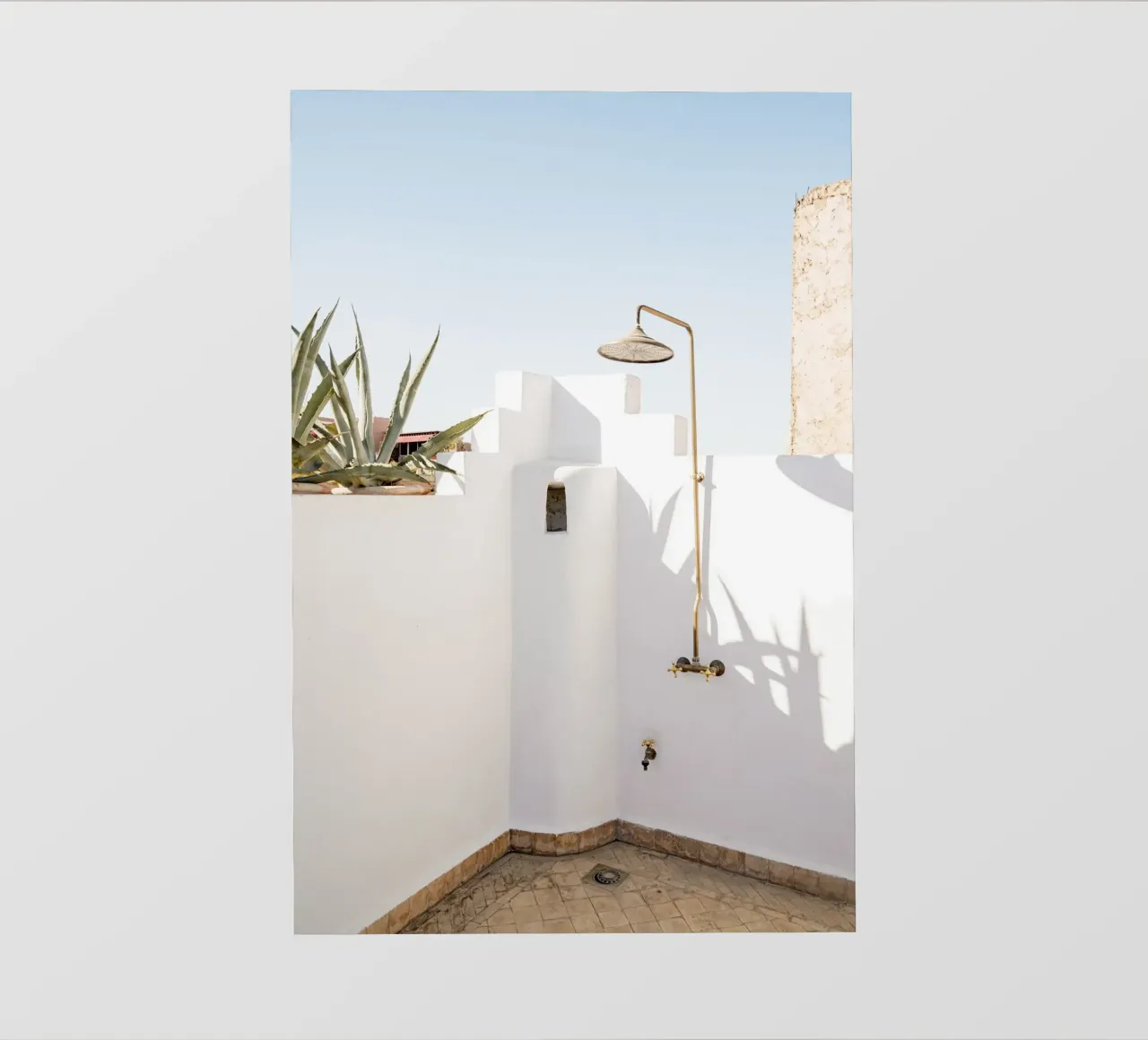 Sunshower fotobehang van Henrike Schenk Photography