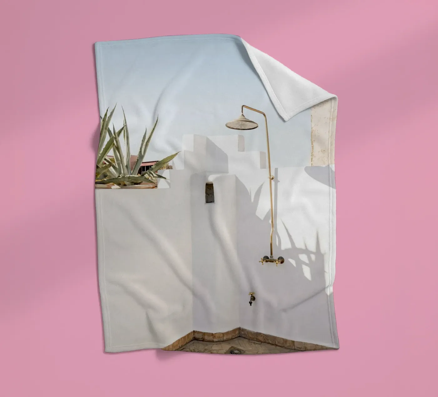 Sunshower fleece blanket by Henrike Schenk Photography