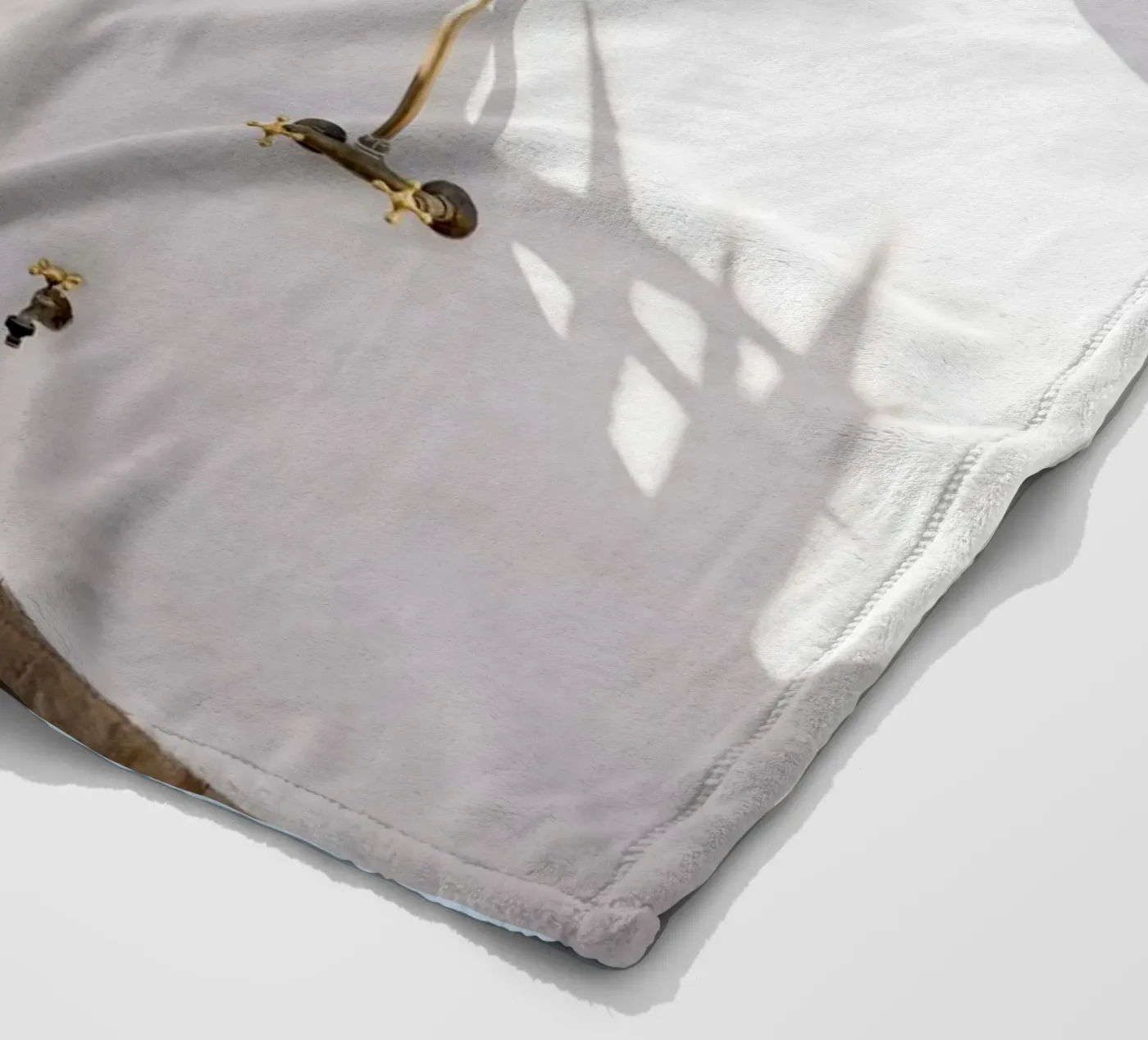 Sunshower fleece blanket by Henrike Schenk Photography