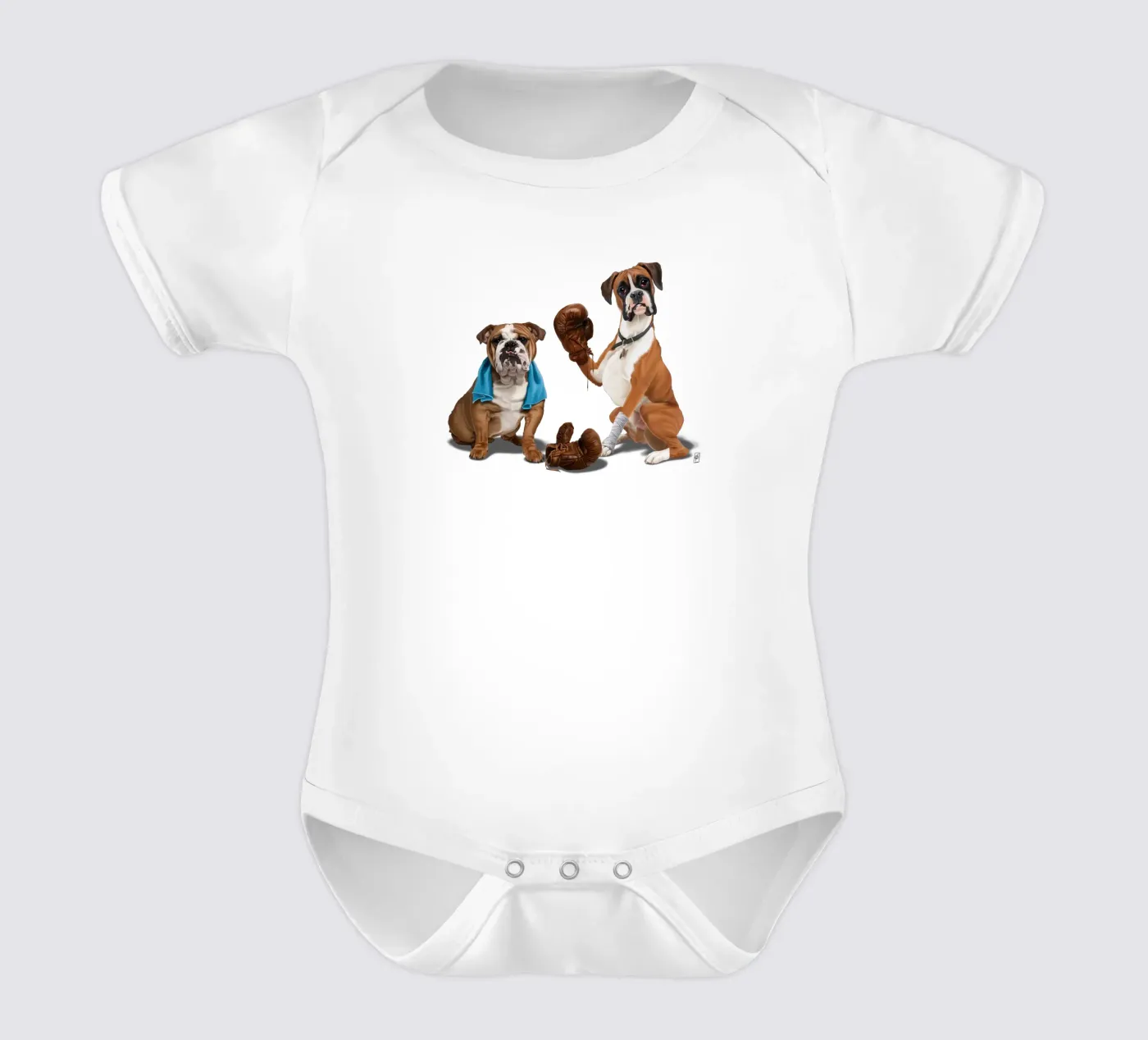 Raging (Wordless) body bébé de Rob Art | Illustration