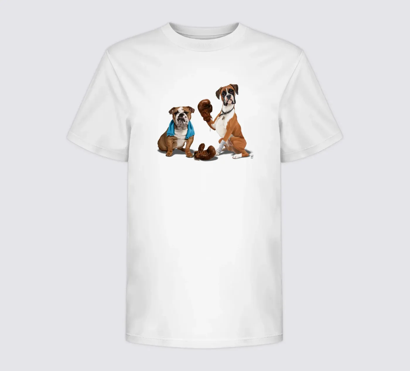 Raging (Wordless) t-shirt bambini da Rob Art | Illustration