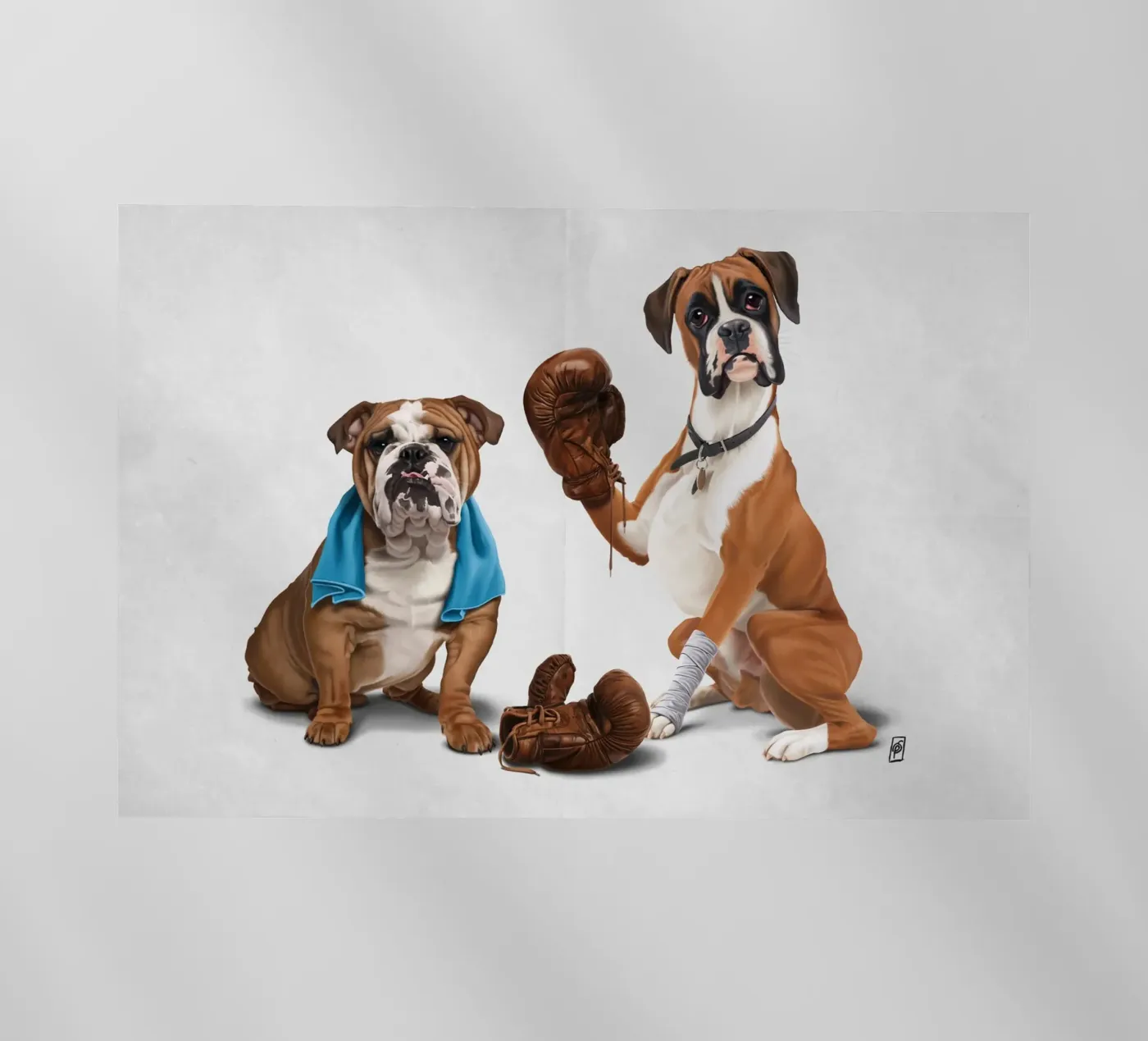 Raging (Wordless) pellicola backlit da Rob Art | Illustration