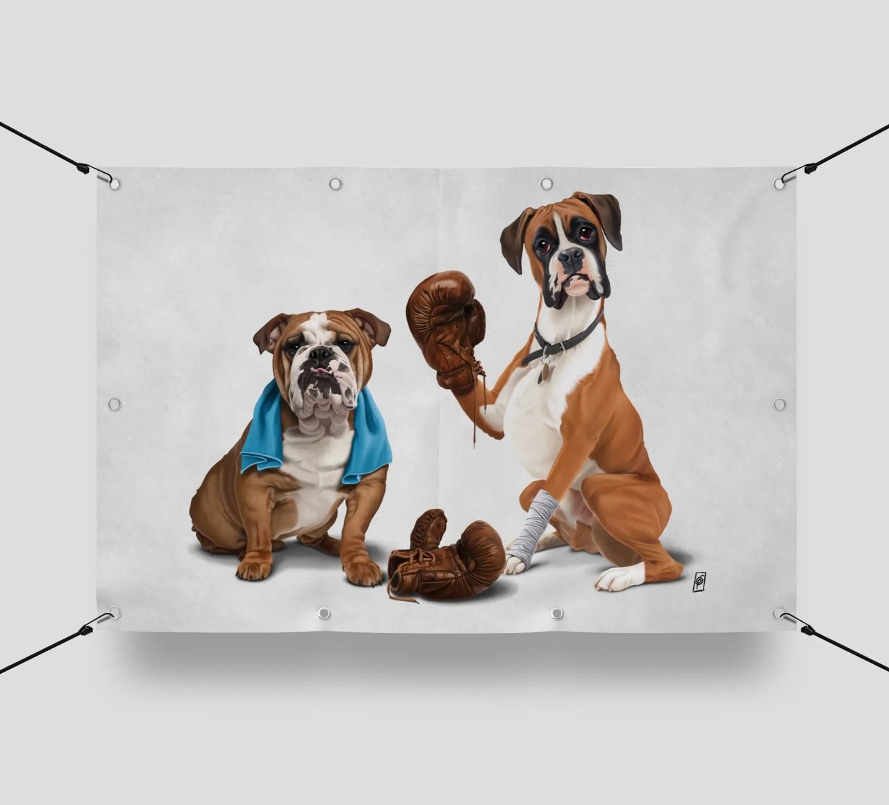 Raging (Wordless) telo in pvc da Rob Art | Illustration