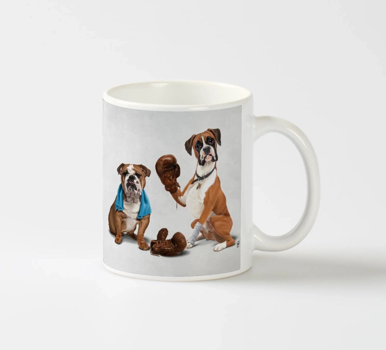 Raging (Wordless) tazza in ceramica da Rob Art | Illustration