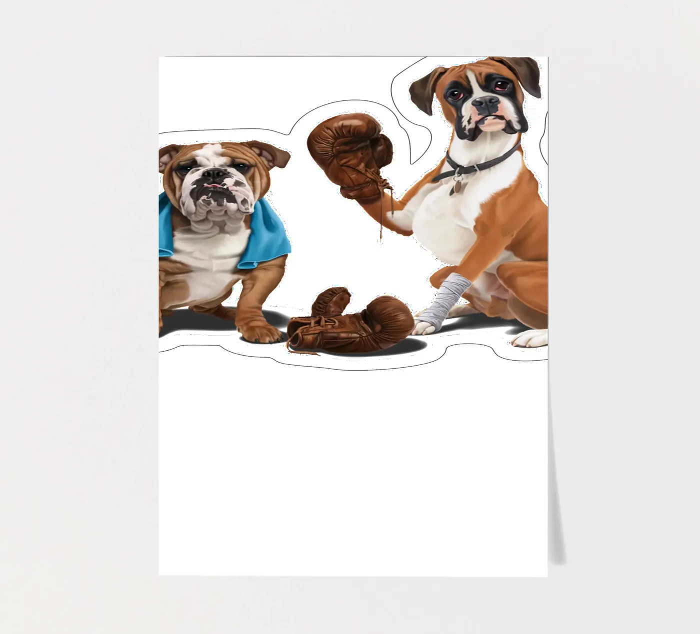 Raging (Wordless) sticker sheet by Rob Art | Illustration