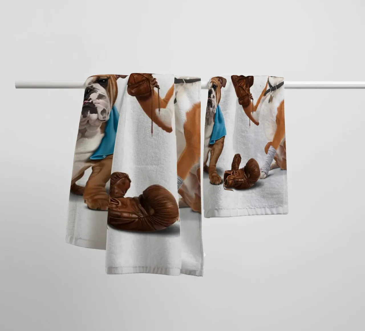 Raging (Wordless) asciugamano da bagno da Rob Art | Illustration