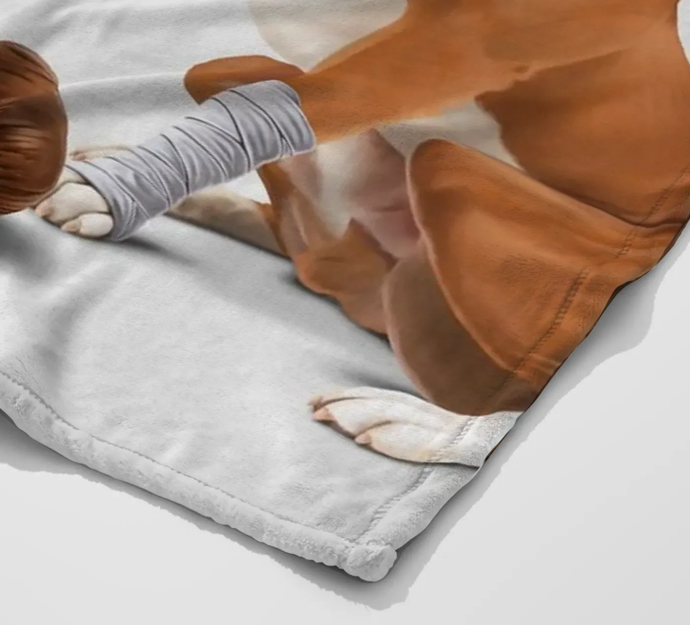 Raging (Wordless) fleecedeken van Rob Art | Illustration