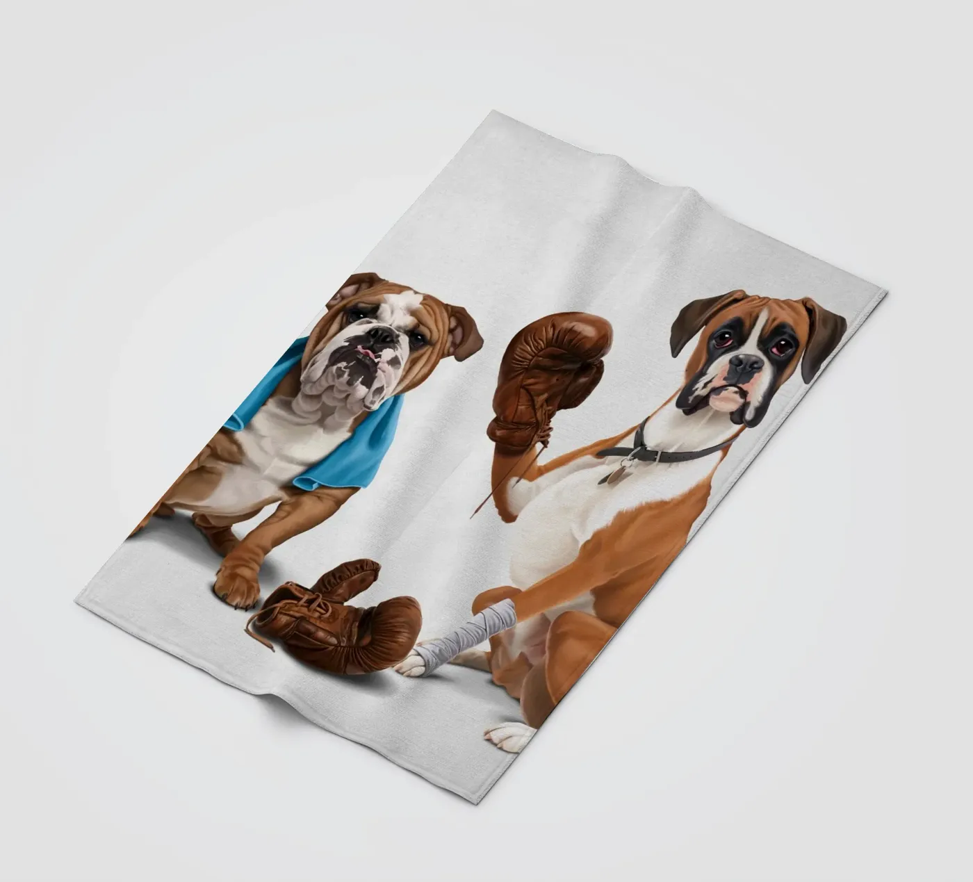 Raging (Wordless) fleecedeken van Rob Art | Illustration