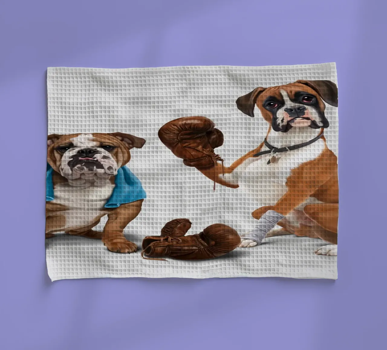 Raging (Wordless) paño de cocina de Rob Art | Illustration