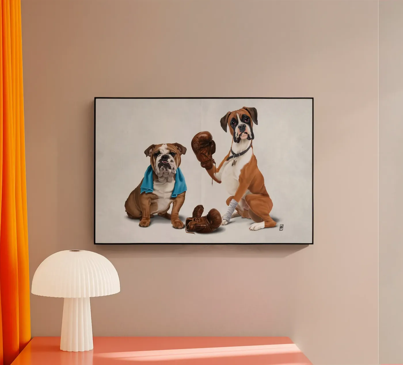 Raging (Wordless) plexiglas de Rob Art | Illustration