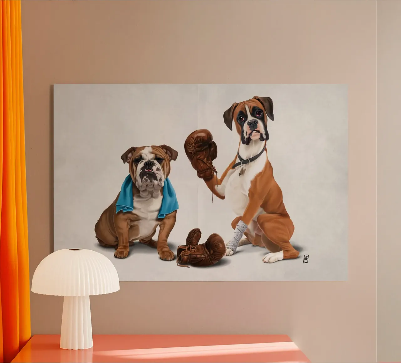 Raging (Wordless) plexiglass da Rob Art | Illustration