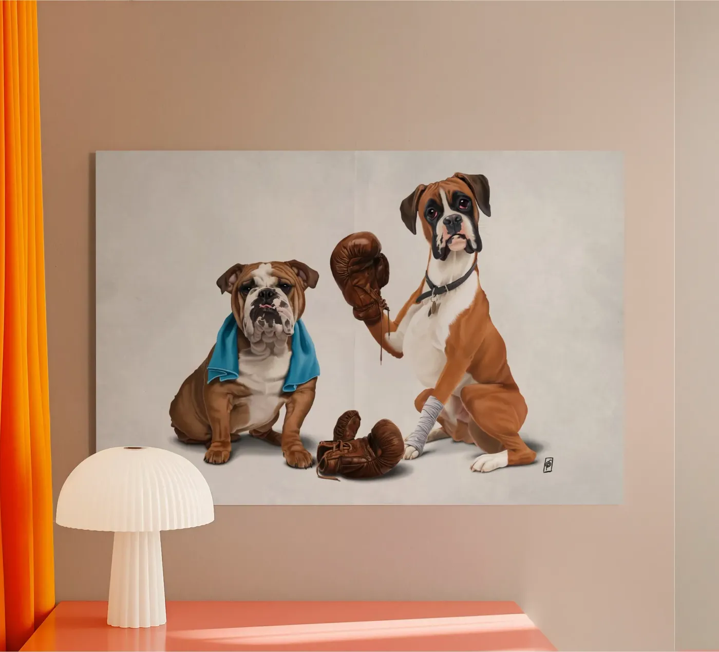 Raging (Wordless) plexiglas de Rob Art | Illustration