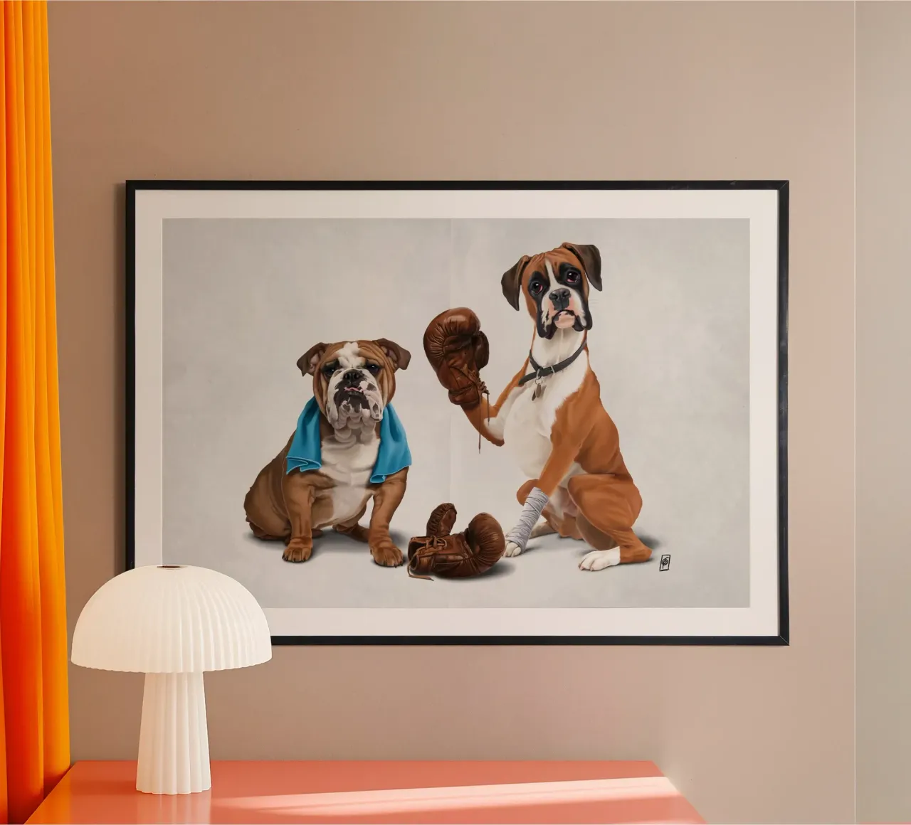 Raging (Wordless) poster by Rob Art | Illustration