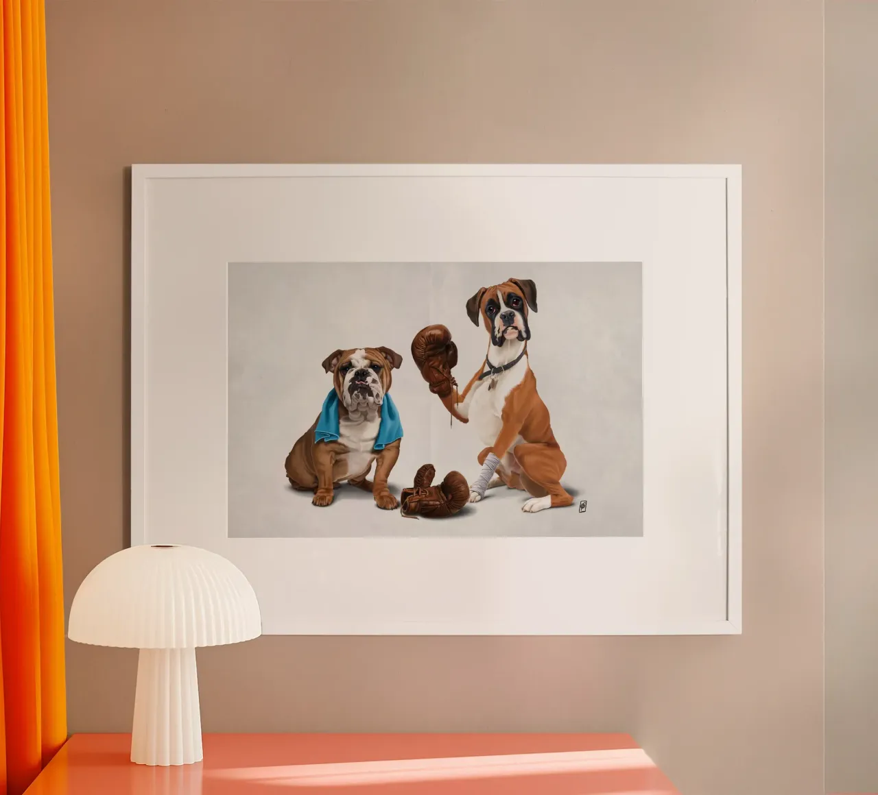 Raging (Wordless) poster by Rob Art | Illustration