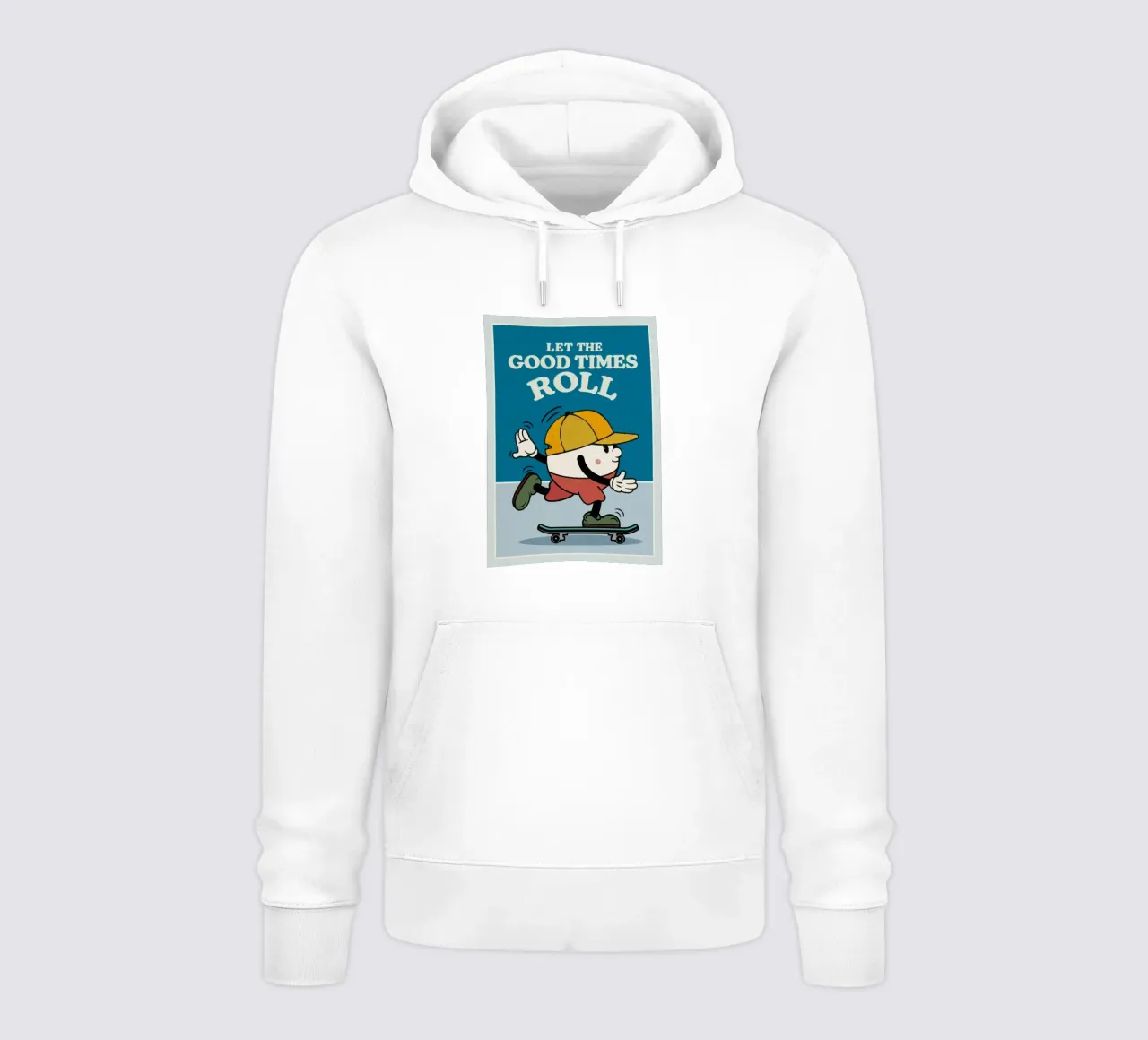 Let The Good Times Roll felpa con cappuccio da lazydaypaper