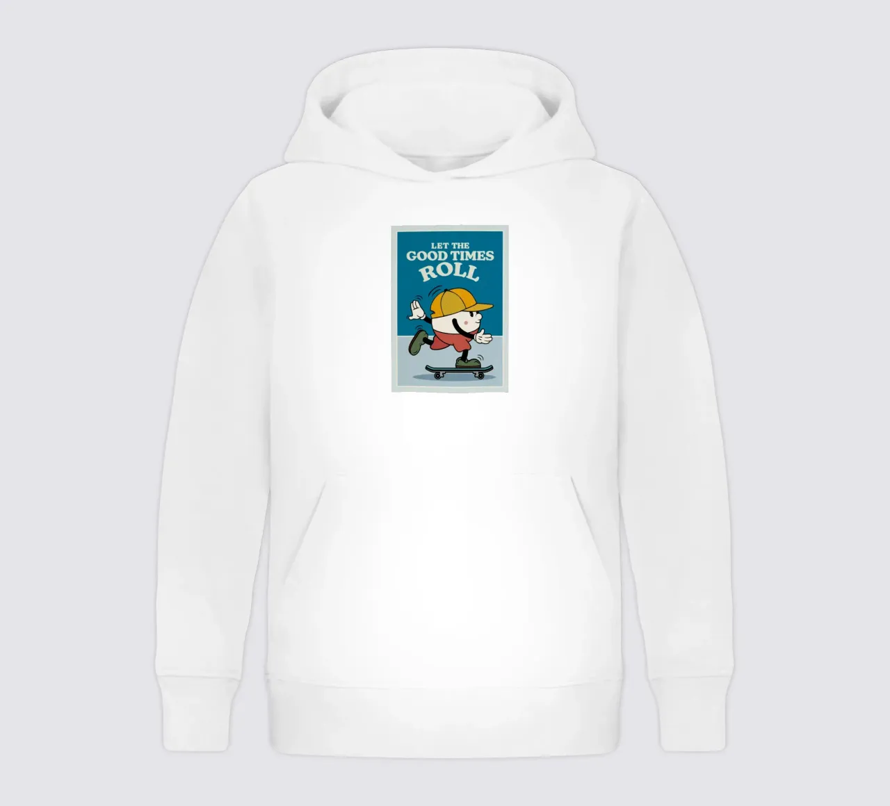 Let The Good Times Roll felpa bambino con cappuccio da lazydaypaper
