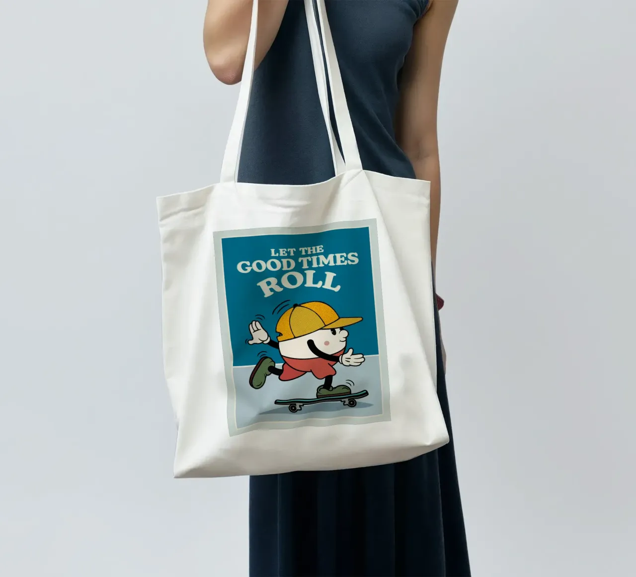 Let The Good Times Roll borsa in juta da lazydaypaper