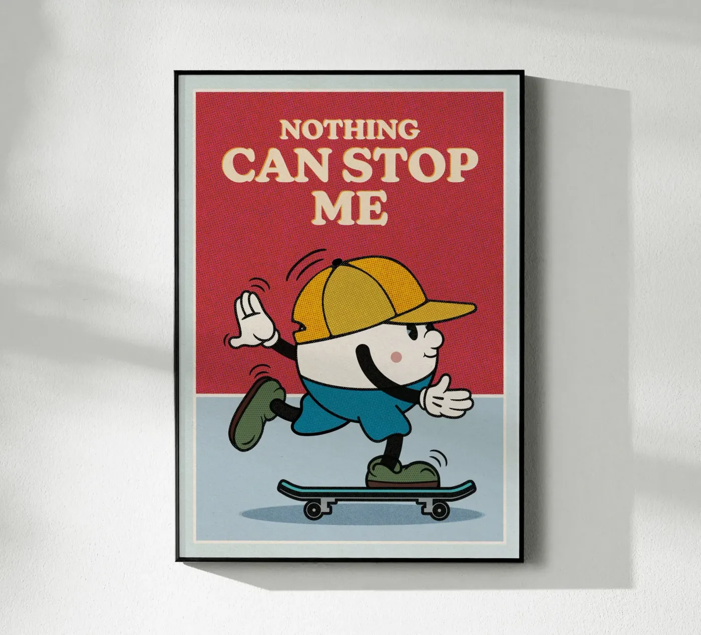 Nothing Can Stop Me plexiglas de lazydaypaper