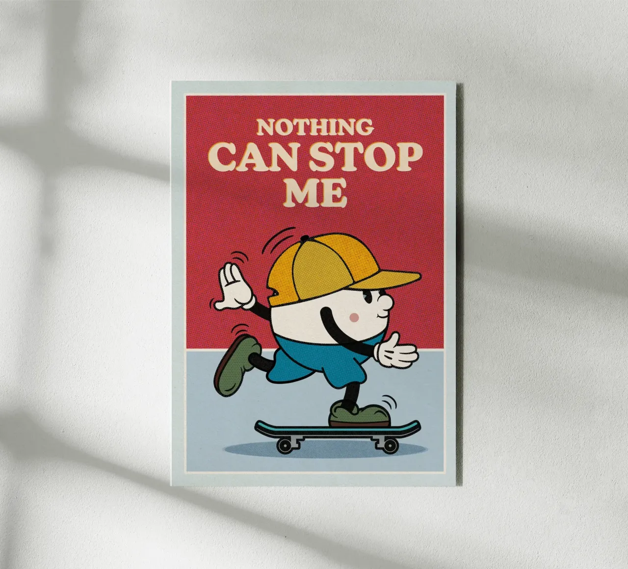 Nothing Can Stop Me alluminio dibond da lazydaypaper