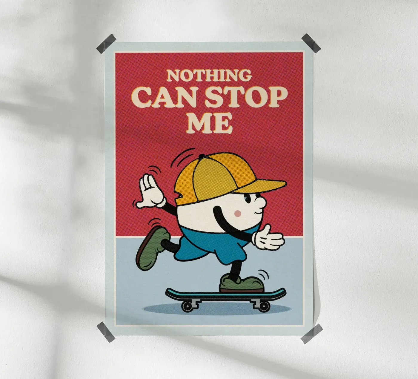 Nothing Can Stop Me poster da lazydaypaper