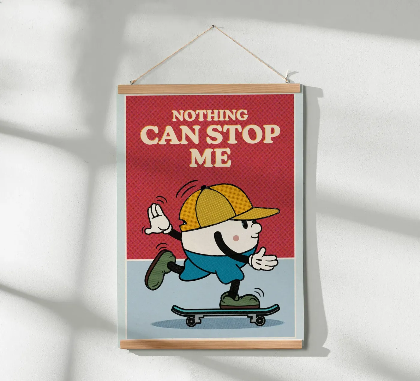 Nothing Can Stop Me poster da lazydaypaper