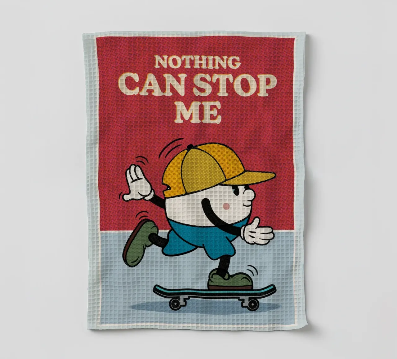 Nothing Can Stop Me canovaccio da cucina da lazydaypaper